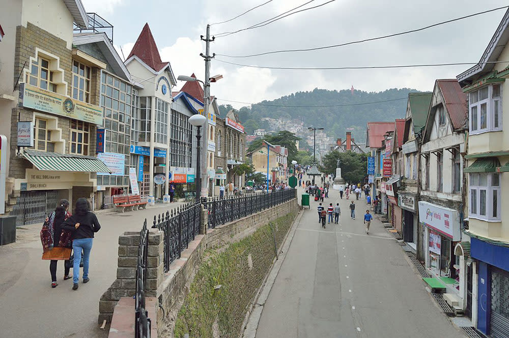 Mall Road Shimla